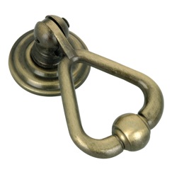 Richelieu Hardware BP30175AE Classic Metal Ring Pull - 3017 in Antique English